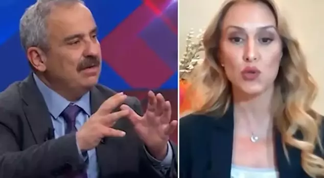 Sinan Burhan, hearing the question, lost his temper live on air: 