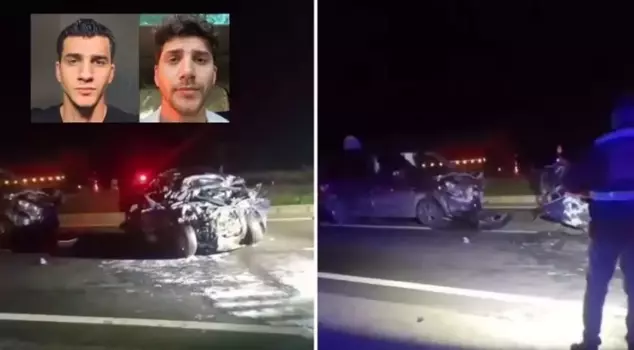 A terrible accident in Tekirdağ: A correctional officer and his brother lost their lives.