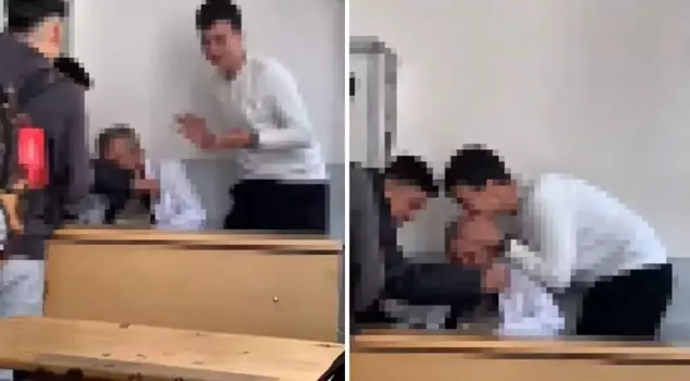 They recorded it without shame! What the students did to the teacher was astonishing.