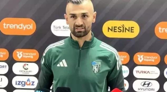 His post caused a stir! Serdar Dursun, who watched the derby, was in for a big shock.