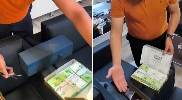 Tüter, who was caught accepting a bribe in a baklava box: I thought it was a setup.