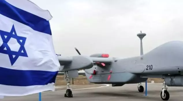 Israeli drones struck Syria.