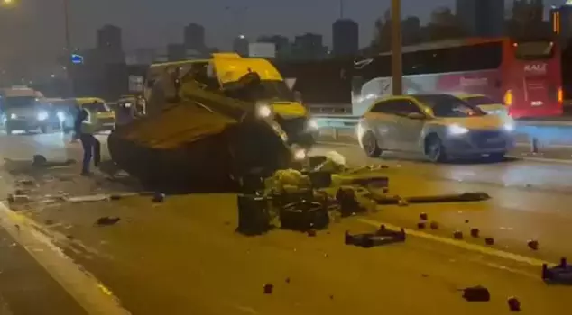 Attention to those who are about to hit the road! A chain collision has paralyzed Istanbul.