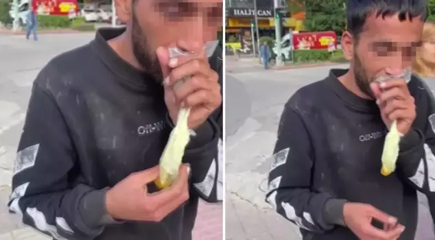 He smoked a joint in broad daylight on the street and lost himself.