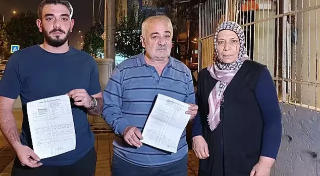 Neighbor horror; the father's teeth were broken, and the mother and son were stabbed.