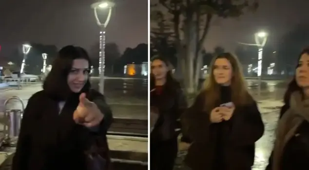The video of the female students who returned late to the dormitory divided social media.