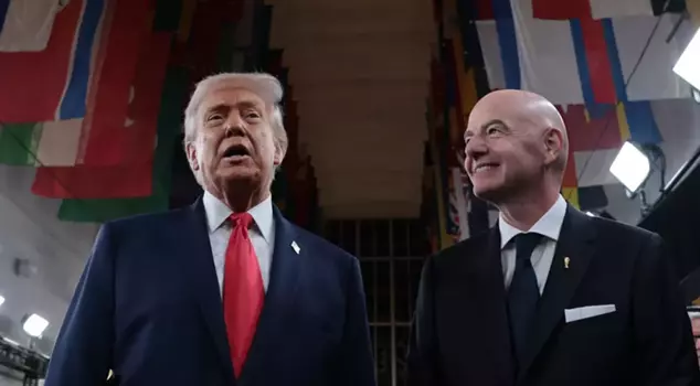 Donald Trump received a Peace Award from FIFA.