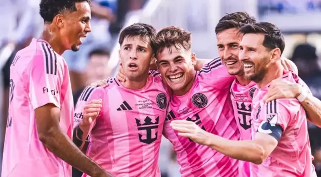 The champion in MLS was Inter Miami, where Lionel Messi wore the jersey.