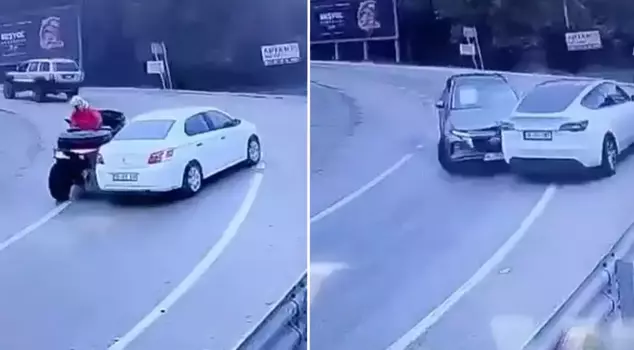 The road to Uludağ has turned into an ice rink, resulting in multiple accidents.