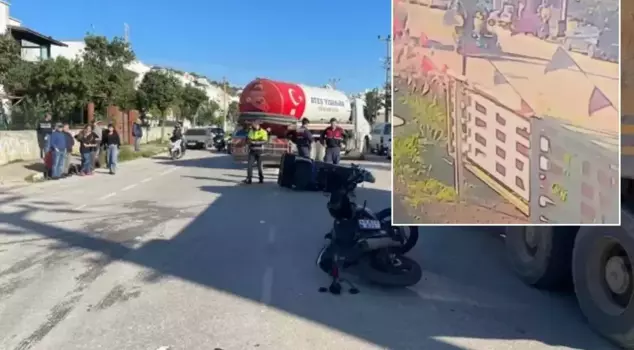 ت collided الدراجات النارية، وتوفي الرجل البالغ من العمر 82 عامًا! تلك اللحظات مسجلة بالكاميرات.