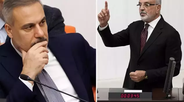 Демли Сакык, глядя на Хакана Фидана, сделал призыв! Его утверждение о сотрудниках МИТ вызывает много обсуждений.