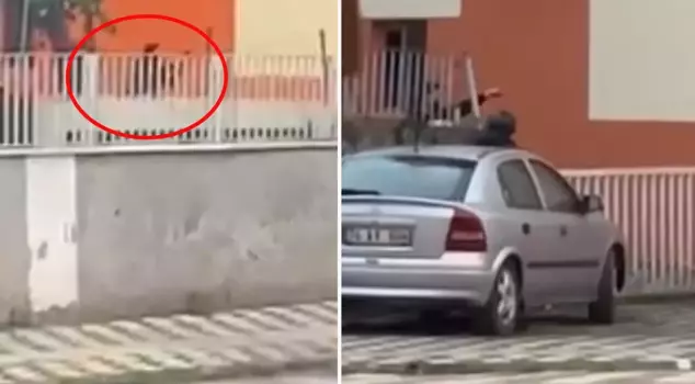 Он попытался покончить с собой перед школой, куда пришел поговорить со своей бывшей девушкой.