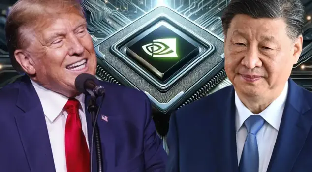 Trump allows the export of Nvidia's H200 chips to China.