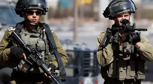 The Israeli army imposed a curfew and restrictions on soldiers due to the storm.
