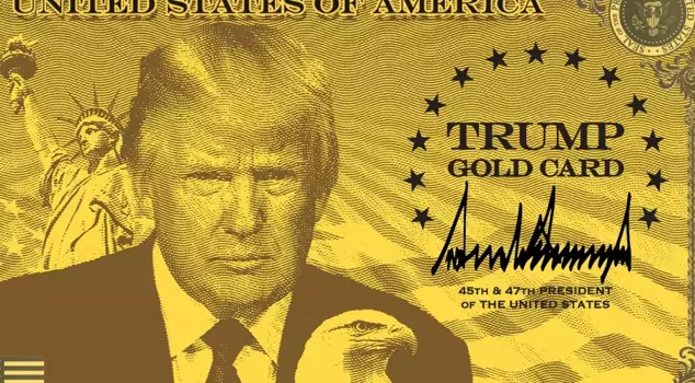 In the United States, it put the Gold Card up for sale for 1 million dollars.