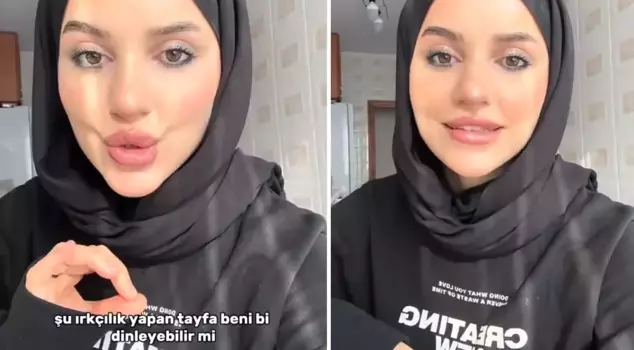 المرأة المتألمة اعترضت على التعليقات التي أُطلقت بسبب زواجها من شخص من البحر الأسود.