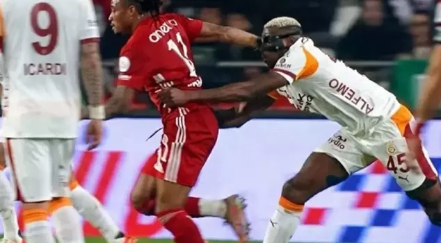 An event that marked the Antalyaspor-Galatasaray match! The claim that Osimhen received a yellow card intentionally.