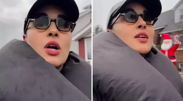 We saw this too! They shot a three-minute video and lamented, 