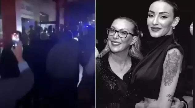 Those gathered in front of the courthouse vented their anger towards Güllü's daughter! A single slogan rose from the crowd.