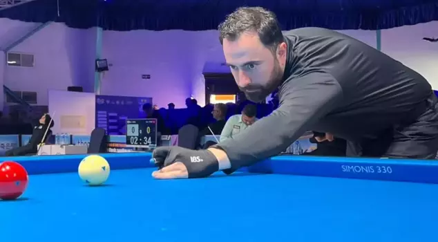 National billiards player Berkay Karakurt is the World Cup champion.