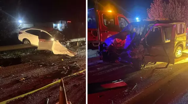 Terrible accident in Osmaniye: 3 dead, 2 injured.