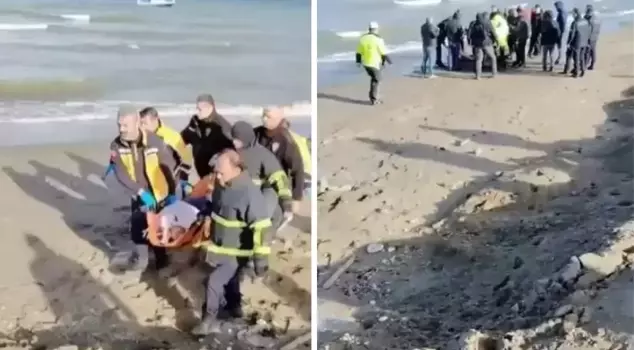 The lifeless body of the person who fell into the sea has been found.