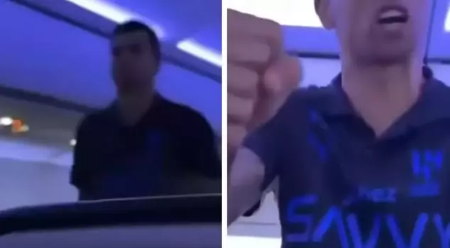 The world-famous star attacked a fan who recorded him without permission.