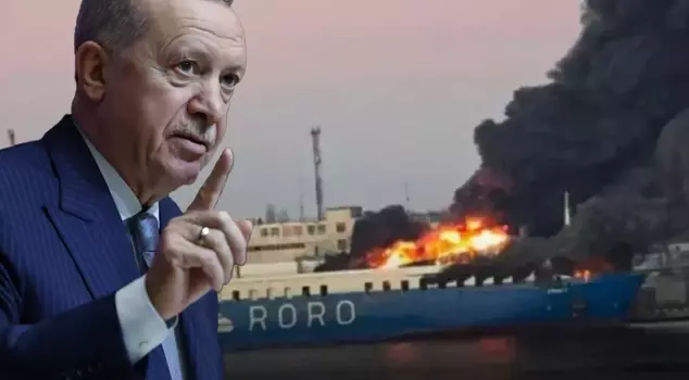 الرئيس أردوغان يعلق على السفينة التركية التي تم استهدافها في البحر الأسود.