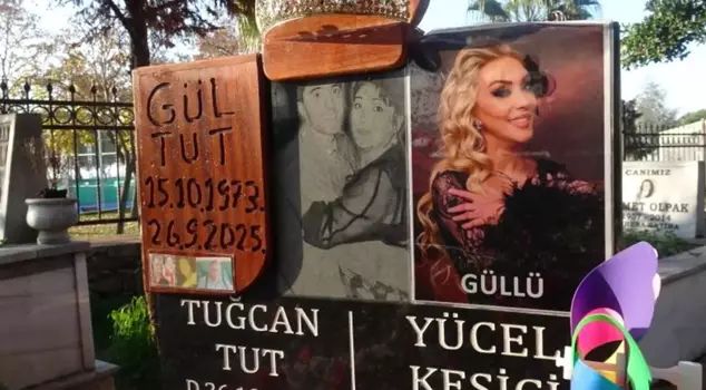 Güllü's grave has turned into a rose garden.