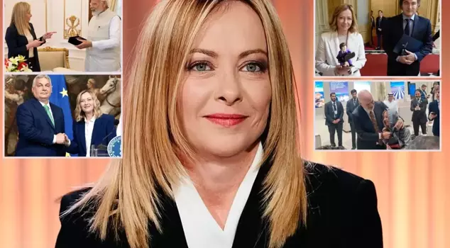 Meloni is putting the gifts she received from world leaders up for sale.