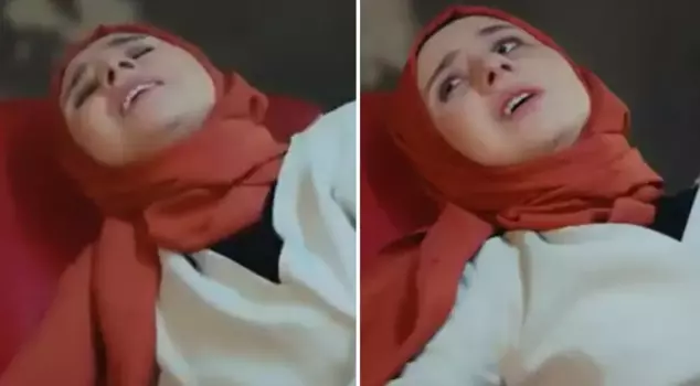 قامت مشهد في مسلسل قناة 7 بخلق جدل كبير.