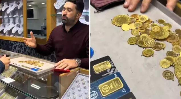 The jeweler refused to accept a bag of gold brought to him: 