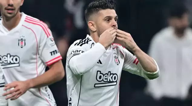 Beşiktaş won at home after 4 matches.