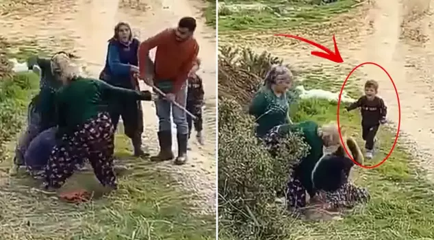 تم الاعتداء عليه من قبل بنات عمه أمام عيني ابنه.