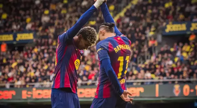 برشلونة فازت للمرة الثامنة على التوالي.