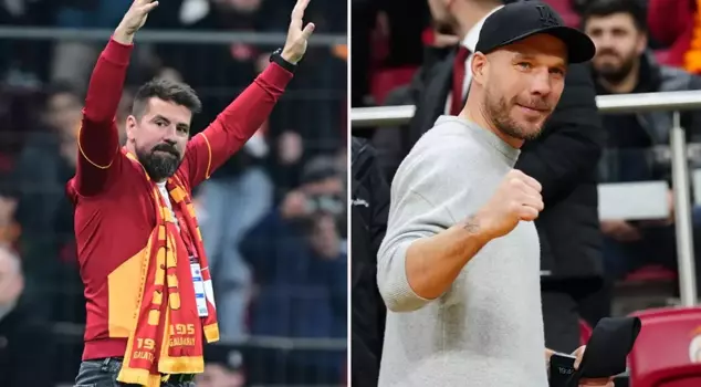 The legends of Galatasaray at RAMS Park.