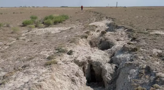 The Konya Basin is sinking by 10 centimeters every year.