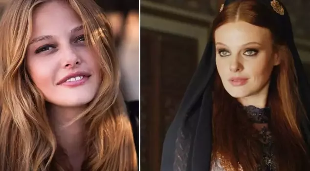 Naz Elmas made a statement at the invitation! Her dress with a deep slit was showered with comments.