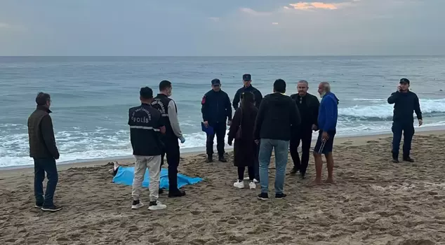 A woman's body was found on the beach in Alanya.