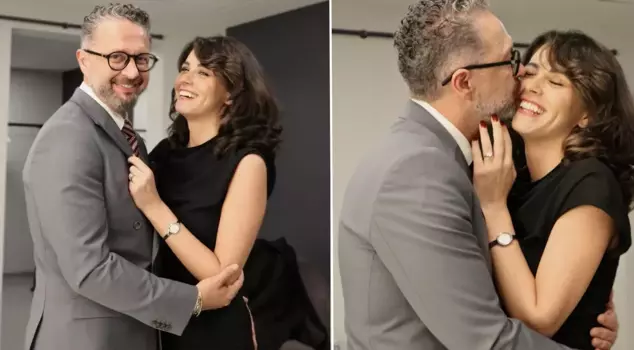 İbrahim Selim proposed to his girlfriend, who is 16 years younger than him.