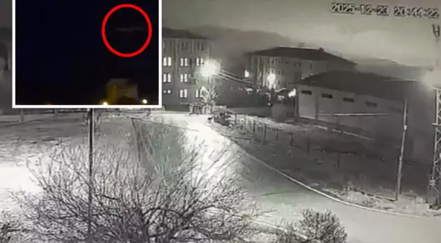 Here is the moment the plane taking off from Esenboğa crashes.