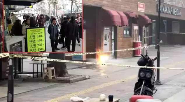 Suspicious bag panic! It was detonated with a bomb disposal device.