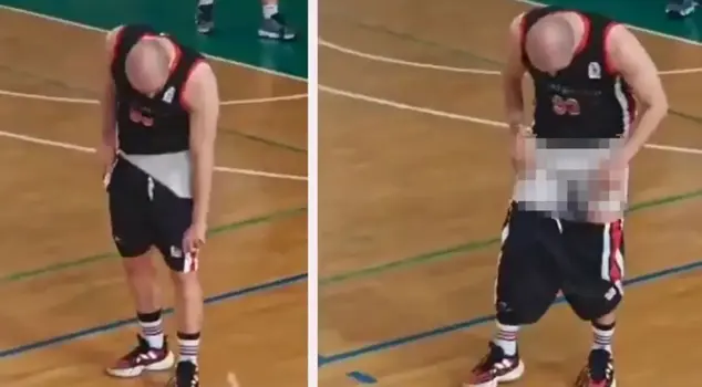 He turned to the stands and pulled down his shorts, and the hall turned into a fire pit.