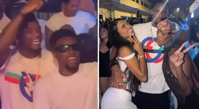 John Duran at the Christmas celebrations.