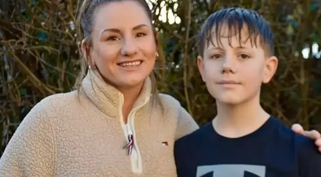 The 12-year-old little hero stopped the car after his mother fainted at the wheel.