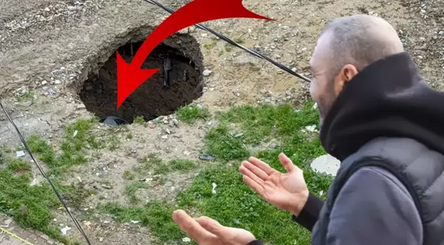 Парковка поглотила машину! Слова владельца удивили: «Я рад, закапывайте её!»