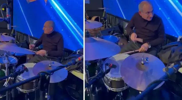 أُصِيبَ رئيس وزراء أرمينيا باشينيان وهو يعزف على الطبول.