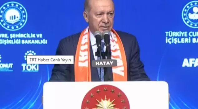 The 455,000th housing delivery ceremony in Hatay! President Erdoğan: 