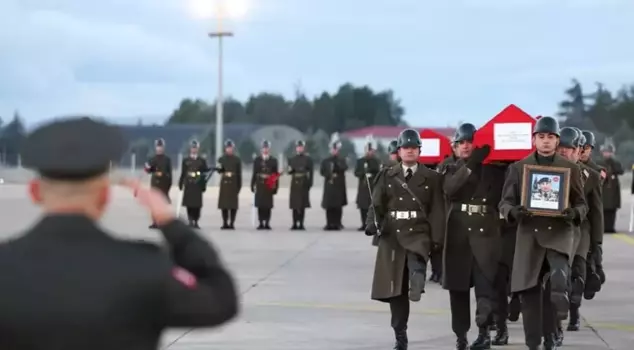 The Libyan Chief of General Staff, who lost his life in a jet crash in Ankara, was buried in his hometown.