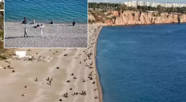 While the country was freezing, that city of ours experienced summer.